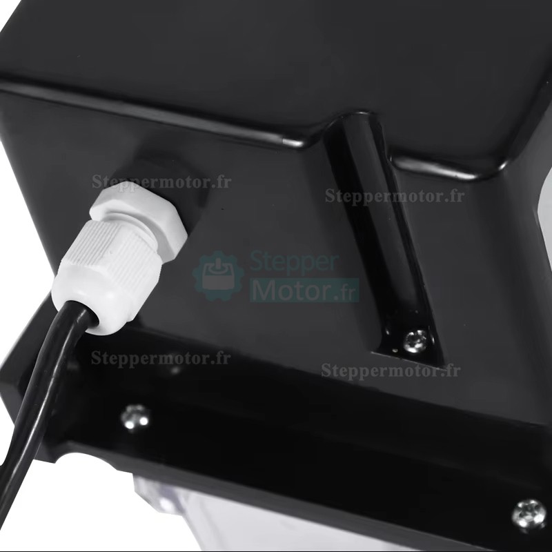 Pompe &agrave; huile de lubrification automatique CNC 220 V 1 L/2 L, pompe de lubrification &eacute;lectromagn&eacute;tique sans manom&egrave;tre